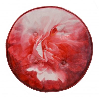 Fragrance II 2019 oil on canvas, padding diameter 50cm
